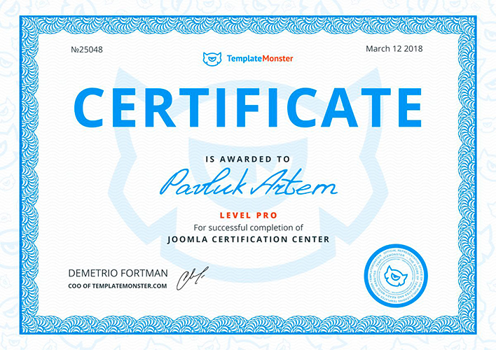 Joomla Pro English